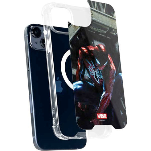 Marvel Spiderman New Suit Spiderman iPhone 15 MagSafe Case